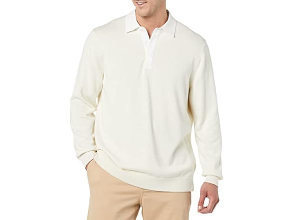 Amazon Essentials Men Rugby Sweater