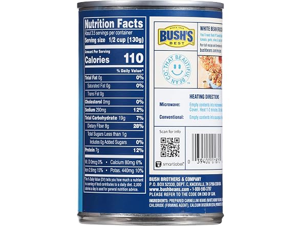 Bush's Cannellini Beans, 15.5 oz