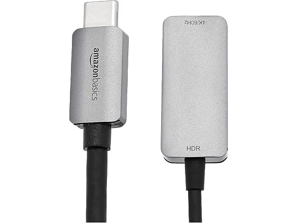 Amazon Basics USB-C 3.1 Male to HDMI Fem