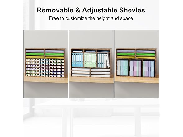 24-Slot 12x12 Scrapbook Paper Storage