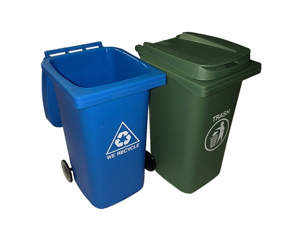 Trash & Recycle Cans Mini Set