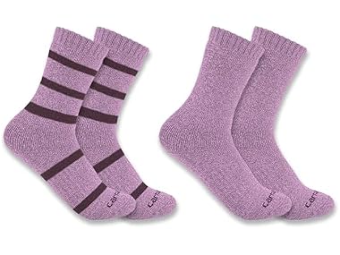 $9.99, Was $21.99, 54% Off! Carhartt Women Heavyweight Crew Sock dealfomo