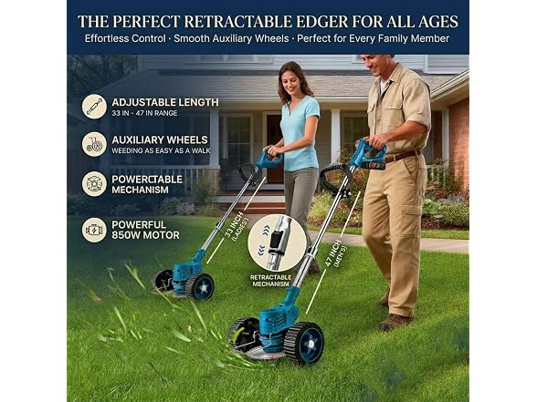 Cordless 21V 3-in-1 Weed Wacker