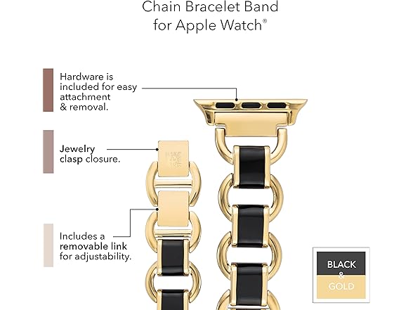 WITHit Anne Klein Chain Apple Watch Band