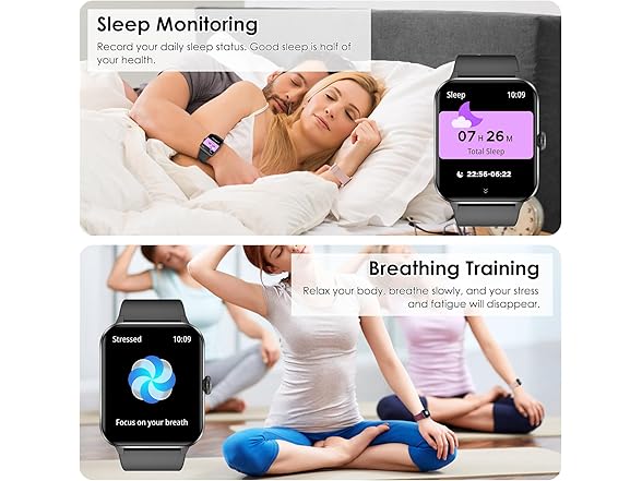 IOWODO 1.85" Smartwatch