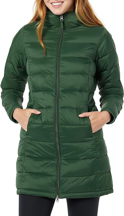 Amazon Essentials Womens Packable Hooded Coat - Gallery 16