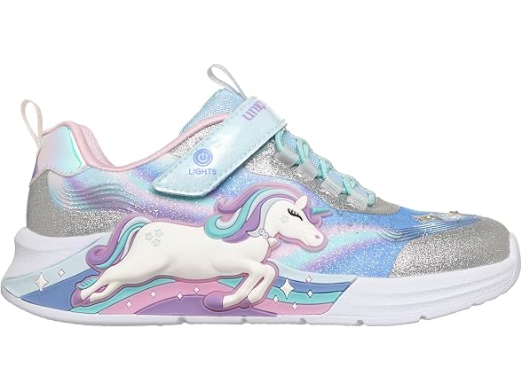 Skechers Kid's S Lights: Unicorn Chaser Shoes