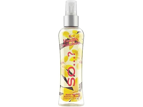 So...? So...? Vanilla Milkshake Body Mist
