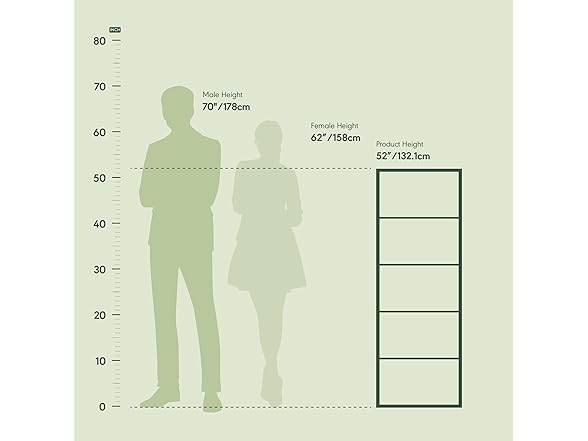 Furinno LUDER Book Shelf, 5-Cube Bookshelf