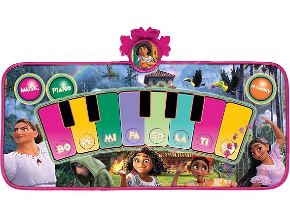 Disney Encanto Music Mat Kids Electronic Piano Dance Mat