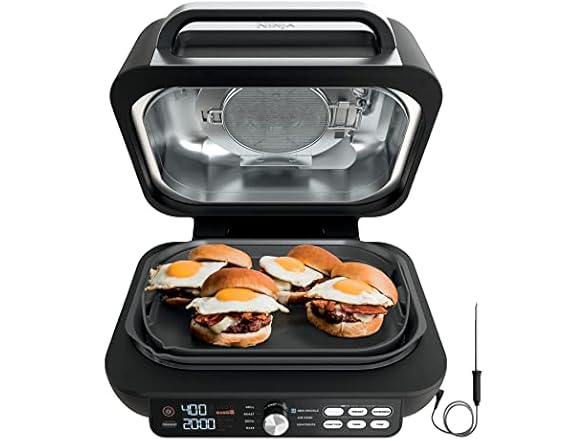 (NEW) Ninja IG651 Foodi Smart XL Pro 7-in-1 Indoor Grill