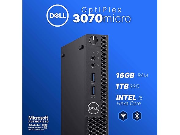 Dell OptiPlex 3070 Mini PC 16GB 1TB