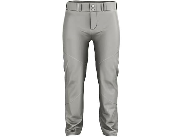 Alleson Athletic Men's Men's Baseball Pant Grey (S)