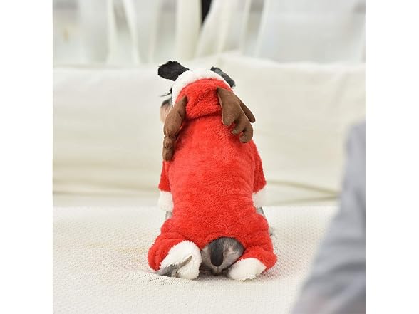Cute Cartoon Elk Pet Costume Halloween Chris