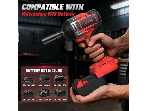 XGOBHC Cordless Impact Wrench