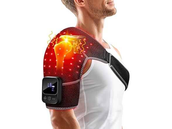Red Light Therapy Shoulder + Heat
