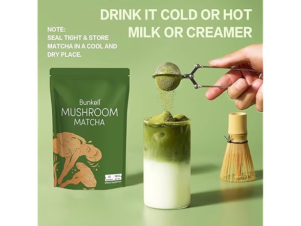 Bunkell Mushroom Matcha