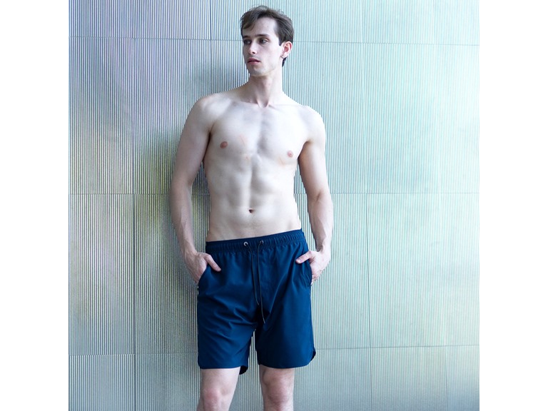 Warriors & Scholars Men's Swim Trunks W/Performance Liner - Gallery 26
