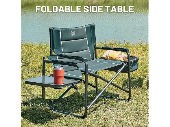 TIMBER RIDGE Grey XXL Camping Chair - Gallery 8