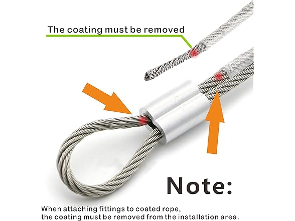 Stainless Steel Clear Vinyl Wire Rope