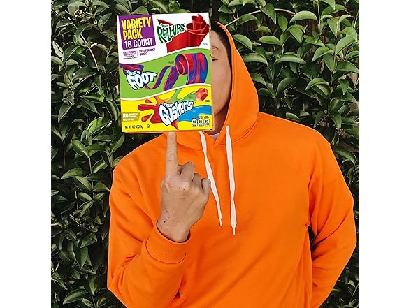 16CT Fruit Roll-Ups, Fruit by the Foot and Gushers