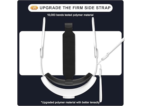 VZNEK Elite Comfort Head Strap for Meta Quest 3S/Quest 3/Quest 2 - Gallery 6