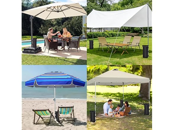 SANUMY Canopy Weights Sand Bags 6 Pack