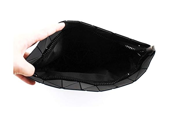 Goclothod Geometric Purse Holographic Crossbody Shoulder Bag