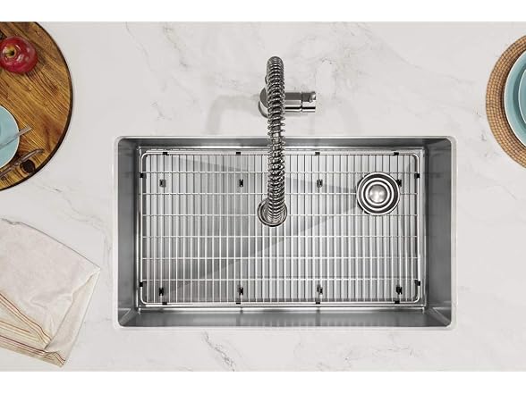 Elkay Crosstown 18 Gauge SS 31.5" Sink Kit w Faucet