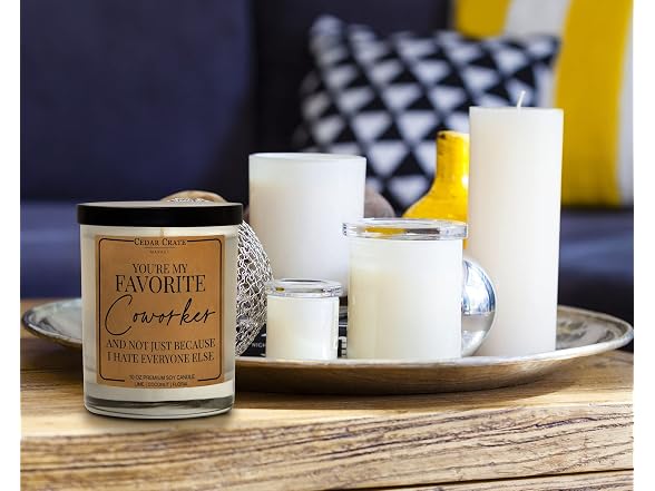 Coworker Candle - You're My Favorite Cow