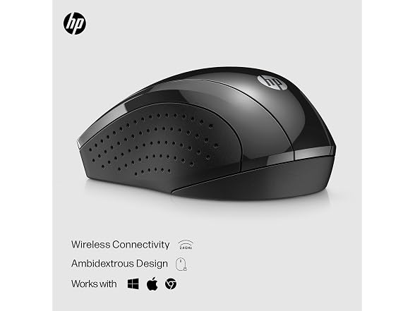 HP X3000 Black G3 Wireless Mouse