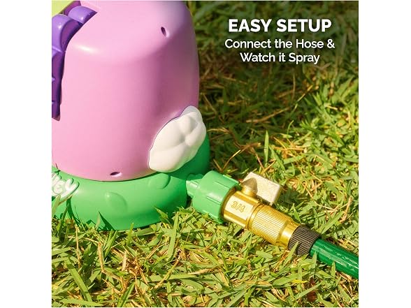 SwimWays Bluey Chattermax Sprinkler with 360-Degree Spray - Gallery 4