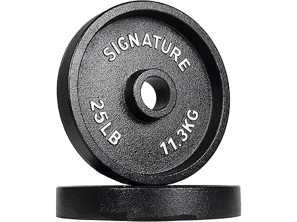 Signature Olympic Weight Plate 25lb Single