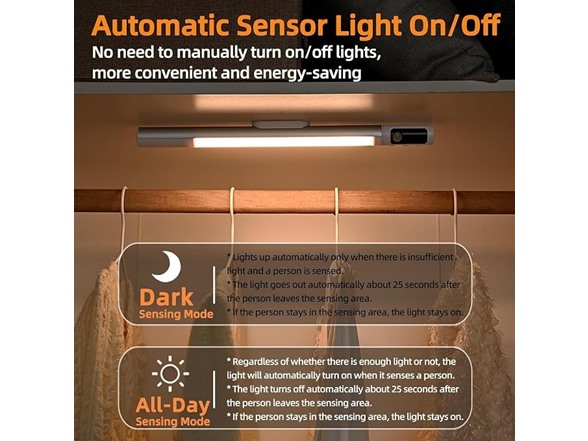 Kitchen LED Cabinet Light – 38 cm – Motion Sensor – 1200 mAh Rechargeable