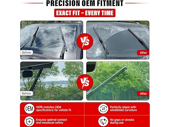 Windshield Wiper Blades Replacement for GMC Acadia