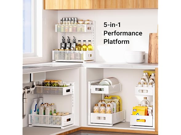 TISTAYA Pull-out Under Kitchen Sink Organizer