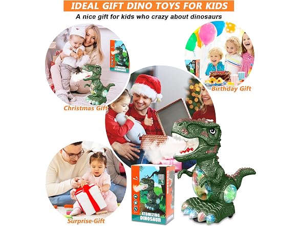 GDBAQAN Moving Dinosaur Toy