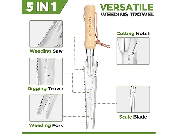 WORKPRO Hand Weeder Puller