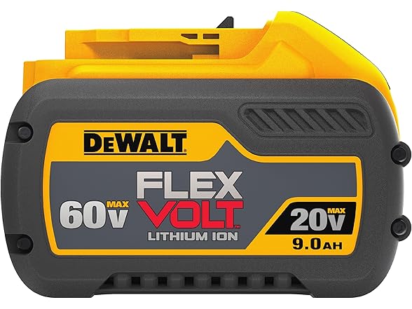 DEWALT DCB609Y 20V/60V Max* Flexvolt 9.0Ah Battery