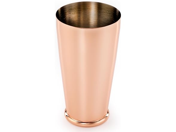 Barflyv Shaker with Weighted Bottom 28 oz, Copper