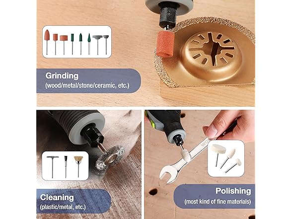 WORKPRO 476pc Rotary Tool Kit