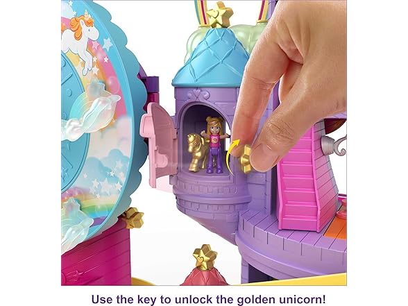 Polly Pocket Rainbow Funland Theme Park