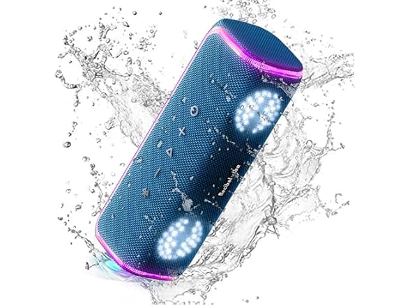 Decibelvibe Initial IPX7 Portable Bluetooth Speaker