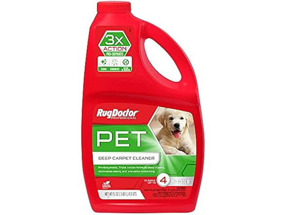 Rug Doctor Pet Stain & Odor Carpet Cleaner,