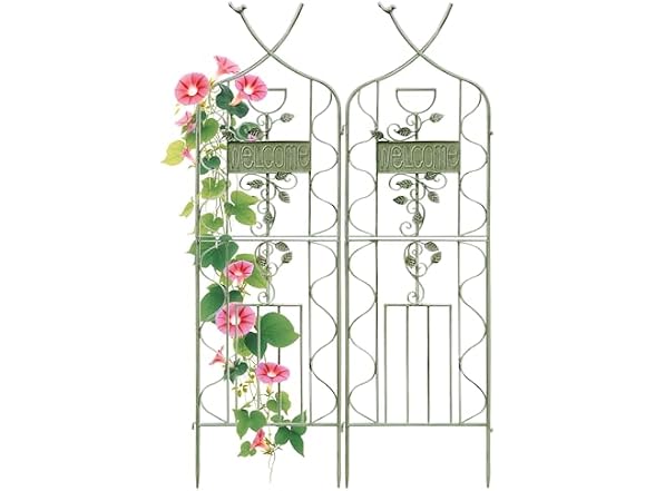 LZRS 2 Pack 59.5 * 18in Garden Trellis