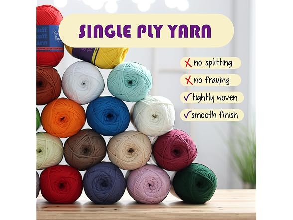 Soft Yarn for Crocheting  Beige Yarn