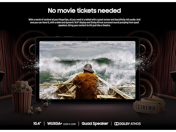 Samsung SM-T500KRB Samsung Galaxy Tablet Refurb Black (Open Box)