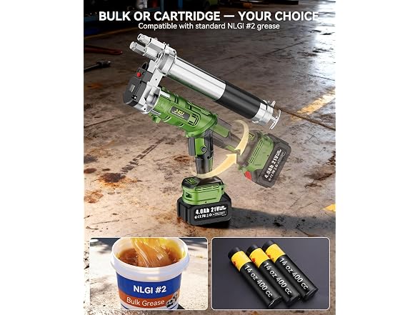J-KU Electric Grease Gun Kit