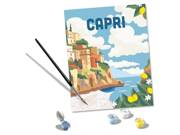Ravensburger Creart Capri Paint by Numbers Kit for Adults