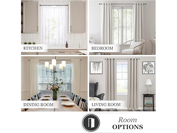 28" to 48"Chelsea Ball End Curtain Rod